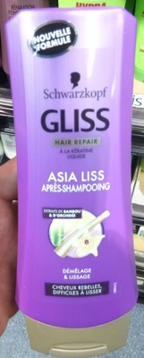 Schwarzkopf Gliss Hair Repair Asia Liss Après-shampooing