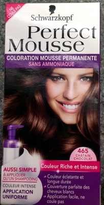 Schwarzkopf Perfect Mousse Châtain Chocolat 465