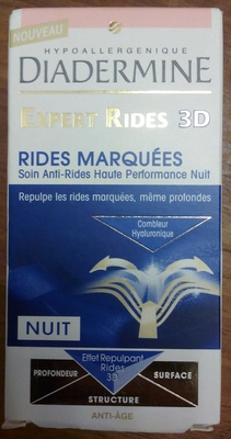 Diadermine Expert rides 3D - Soin anti-rides haute performance nuit