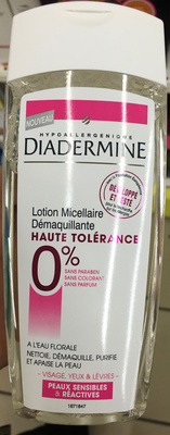 Diadermine Lotion micellaire démaquillante Haute Tolérance