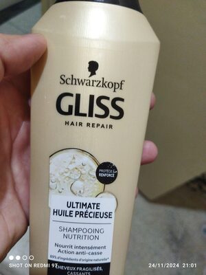 Schwarzkopf Hair Repair Ultimate Huile Précieuse Shampooing