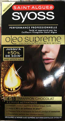 Syoss Oleo Supreme 4-18 Marron Chocolat