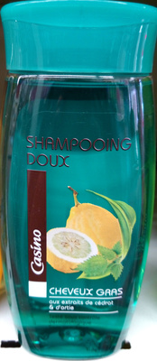 Casino Shampooing doux cheveux gras aux extraits de cédrat et d'ortie