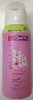 Casino Déodorant concentré fleur de cerisier 24H