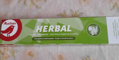 Auchan HERBAL Dentifrice de plantes