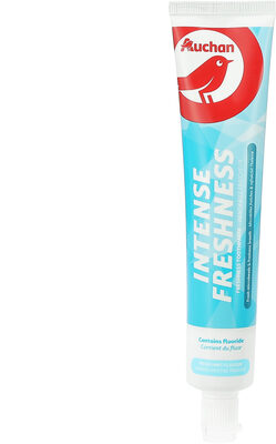 Auchan - dentifrice - fraicheur intense