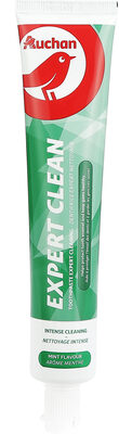Auchan - dentifrice - expert nettoyage