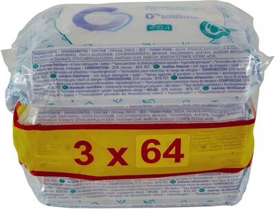 Cosmia Baby Lingettes fraîcheur
