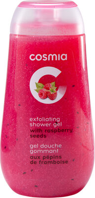 Cosmia Gel douche gommant aux pépins de framboise