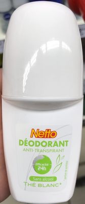 Netto Déodorant anti-transpirant 24H Thé Blanc