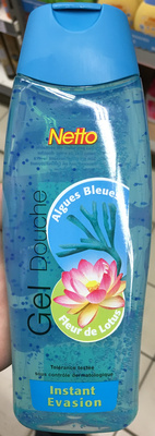 Netto Gel douche Instant Evasion Algues Bleues