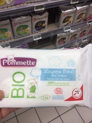 Pomette Lingettes bébé