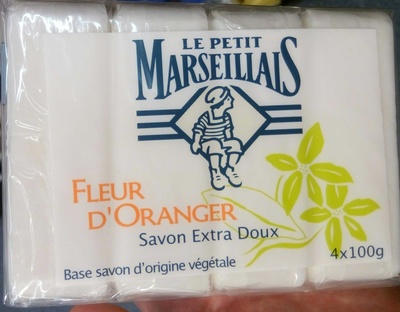 Le Petit Marseillais Savon extra doux Fleur d'oranger