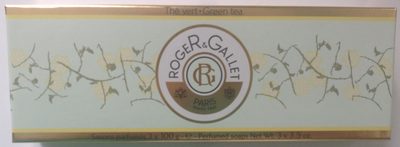 Roger & Gallet Savons parfumés Thé vert