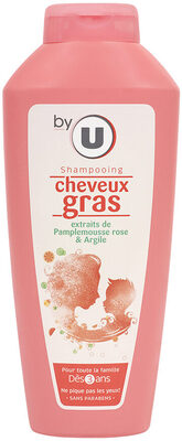 By U Shampoing familial aux extraits de pamplemousse et d'argile pour cheveux gras