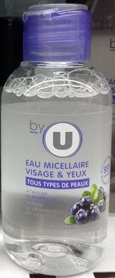 By U Eau micellaire visage & yeux à l'extrait de myrtille