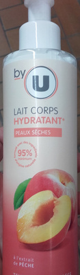 By U Lait corps hydratant à l'extrait de pêche
