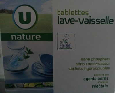 U Nature Tablettes lave-vaisselle