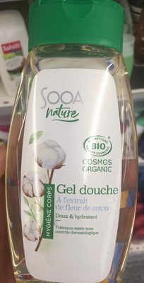 Sooa Nature Gel douche à l'extrait de fleur de coton