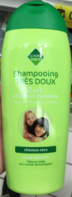 Leader Price Shampooing très doux 2 en 1