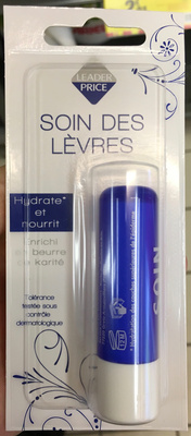 Leader Price Soin des lèvres