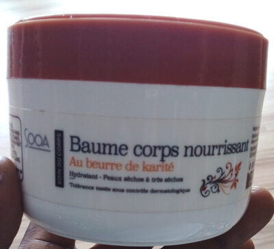 Sooa baume corps nourrissant
