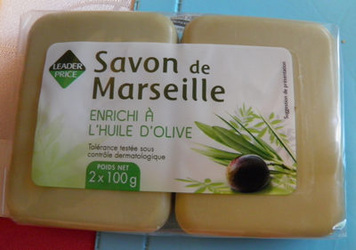 Leader Price Savon de Marseille enrichi à l'huile d'olive