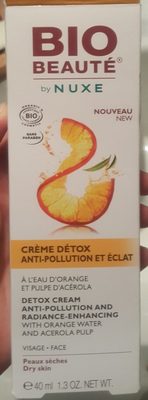 Nuxe Crème détox anti-pollution et éclat - Bio Beauté