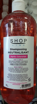 Shop line Shampooing neutralisant après coloration