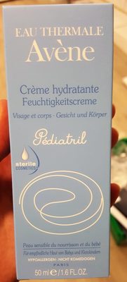 Avène Eau Thermale Crème Hydratante Avène Pédiatril Sterile Cosmetics