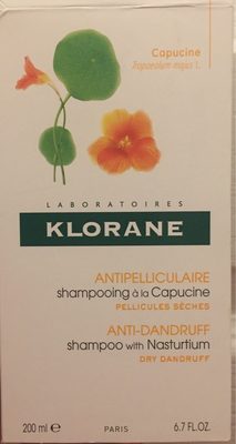 Klorane Shampooing Antipelliculaire à L'extrait De Capucine