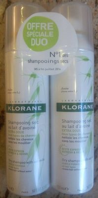 Klorane Shampooing sec au lait d'avoine