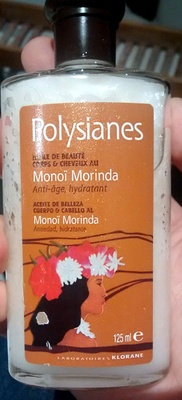 Klorane Polysianes Huile de beauté Monoi morinda