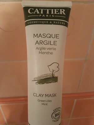 Cattier masque argile