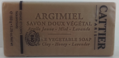 Cattier Argimiel Savon doux végétal