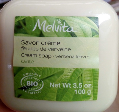 Melvita Savon crème feuilles de verveine - karité