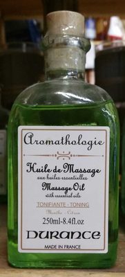 Durance Huile de massage aux huiles essentielles