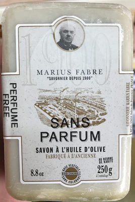 Marius Fabre Savon à l'huile d'olive sans parfum