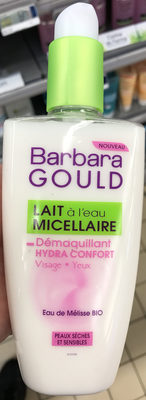 Barbara Gould Lait à l'eau micellaire Démaquillant Hydra Confort