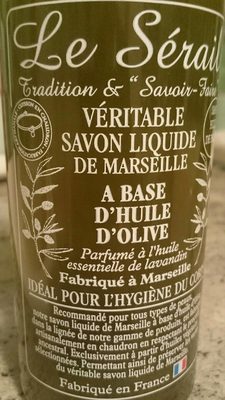 Le Serail Véritable savon liquide de Marseille