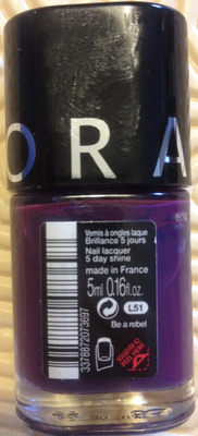 Sephora Vernis à ongles laque Brillance 5 jours