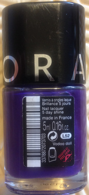 Sephora Vernis à ongles laque Brillance 5 jours L52