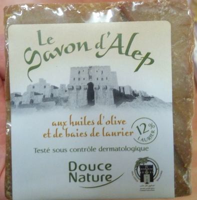 Douce Nature Le salon d'Alep aux huiles d'olive et de baies de laurier