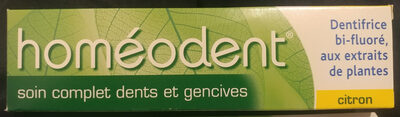 Boiron homéodent soin complet dents et gencives citron