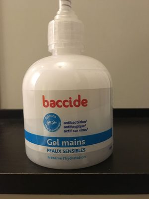 Baccide Gel mains peaux sensibles