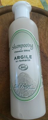 Ciel D'Azur shampooing cheveux gras Argile et romarin