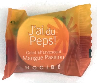 Nocibé J'ai du Peps ! Galet effervescent Mangue Passion