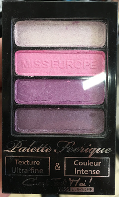 Miss Europe Palette féerique