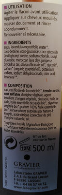 Laboratoire Gravier Shampooing antipelliculaire cade-sauge-rhassoul