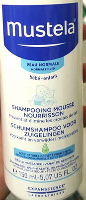 Mustela Shampooing Mousse Nourrisson